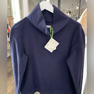 Dudley Stephen’s micro fleece cowl neck pullover top